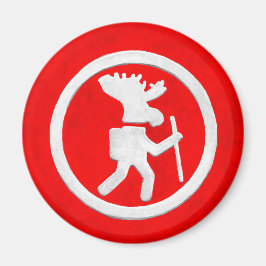 Moose Trail Marker Magnet