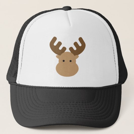 Moose Trucker Hat Truckerkappe (Vorderseite)