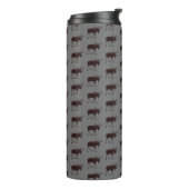 Moose Tumbler Elch Art Tumbler Tasse (Nach links gedreht)