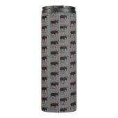 Moose Tumbler Elch Art Tumbler Tasse (Rückseite)