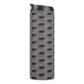Moose Tumbler Elch Art Tumbler Tasse (Nach rechts gedreht)