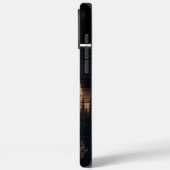 Moose unter Mondlicht Case-Mate iPhone Hülle (Rückseite / Links)