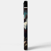 Moose unter Mondlicht Case-Mate iPhone Hülle (Rückseite / Links)