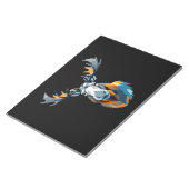 Moose Vector Art mit lebhaften Farben Notizblock (angewinkelt)