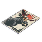 Moose Vintage Notizblock (Linke Seite)