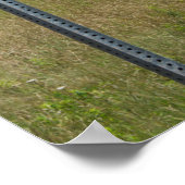 Moose-Warnzeichen Poster (Ecke)