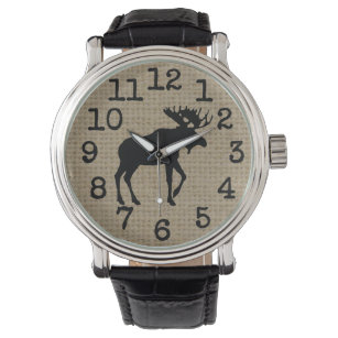 Moose Watch von Leslie Harlow Armbanduhr