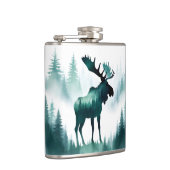 Moose Wildlife Animal Nature Forest Flachmann (Rechts)