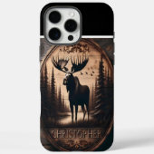 Moose Wood Sign Case-Mate iPhone Hülle (Rückseite)