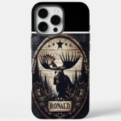 Moose Wood Sign Case-Mate iPhone Hülle (Rückseite)