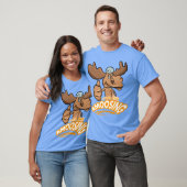 Moose Word Pun for Animal Lovers retro T-Shirt (Unisex)