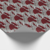 Moose Wrapping Paper Geschenkpapier (Ecke)