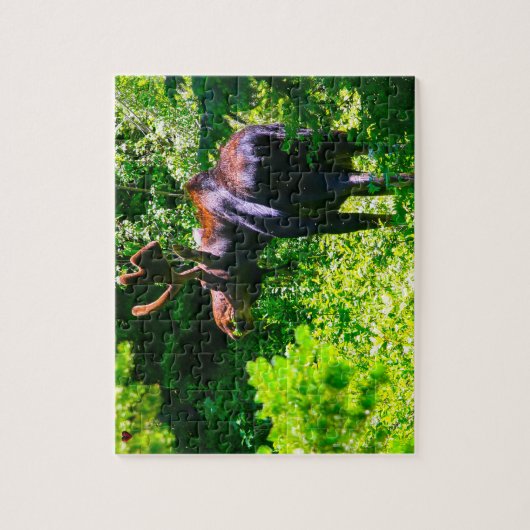 Moose Wyoming Puzzle (Vertikal)
