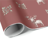 MooseBerry Wrapping Paper, Holiday Geschenk geben! Geschenkpapier (Rolleneckpunkt)