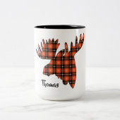 Moosehead Buffalo Kariert Lumberjack Zweifarbige Tasse (Mittel)