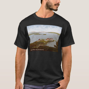 Moosehead Lake, Maine 1906 Vintag T-Shirt
