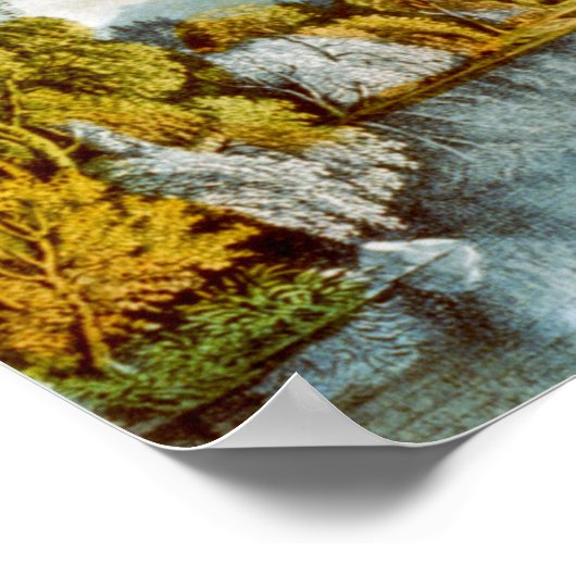 Moosehead Lake Poster Print (Ecke)