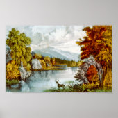 Moosehead Lake Poster Print (Vorne)