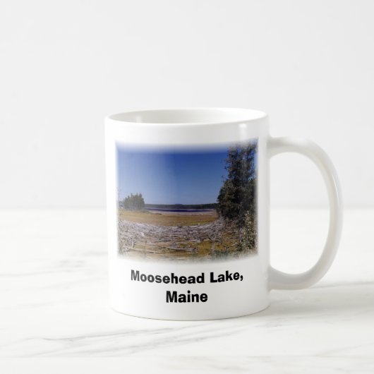 Moosehead See, Maine Kaffeetasse (Rechts)