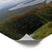 Mooselookmeguntic Lake, Maine Poster (Ecke)