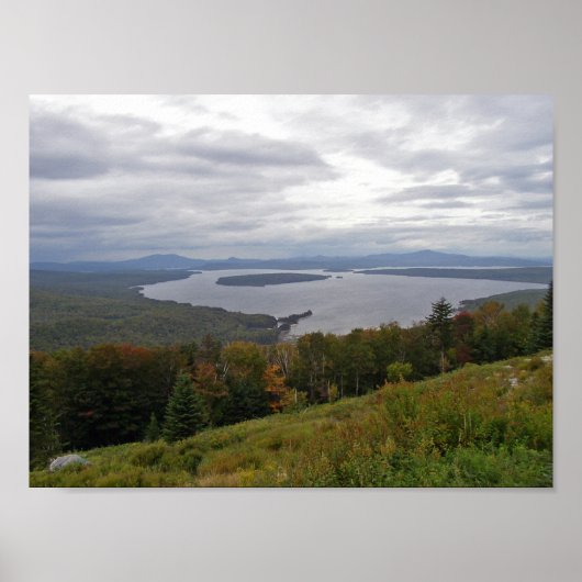 Mooselookmeguntic Lake, Maine Poster (Vorne)
