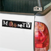 MooseTV Autoaufkleber (Auf Lkw)
