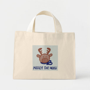 Moosey der Elch-Tragetasche Mini Stoffbeutel