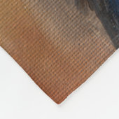 Moosey Moose Alaskan Fleece Blanket (Ecke)