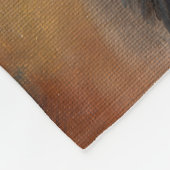 Moosey Moose Alaskan Fleece Blanket (Ecke)