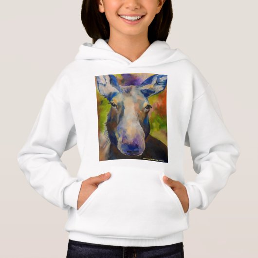 Moosey Moose Hoodie (Vorderseite)