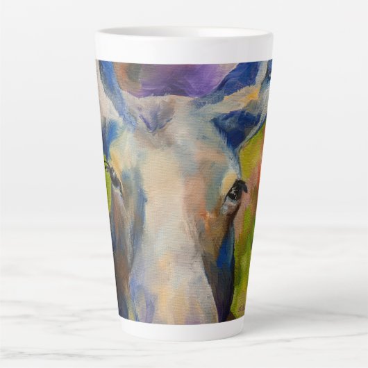 Moosey Moose Latte Tasse (Vorderseite)