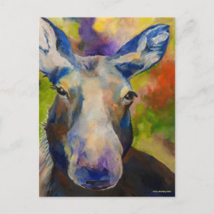 Moosey Moose Postcard Postkarte