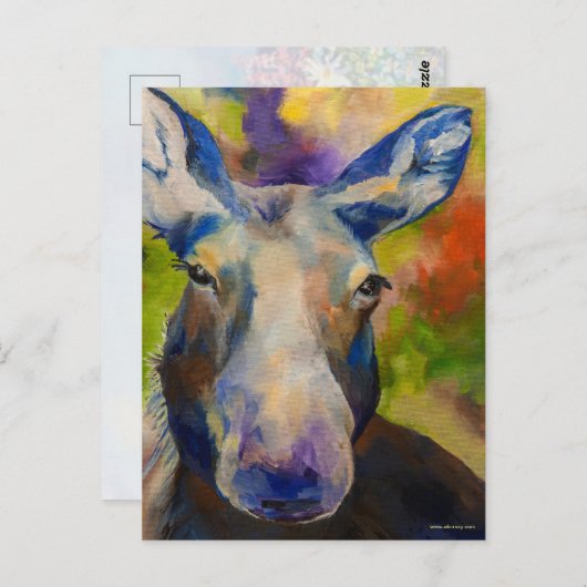 Moosey Moose Postcard Postkarte (Vorne/Hinten)