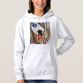 Moosey Moose & Puppy Sled Dog Hoodie