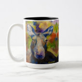 Moosey Moose Zweifarbige Tasse (Links)