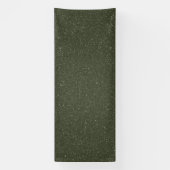 Moosgrün markiertes Banner (Vertikal)