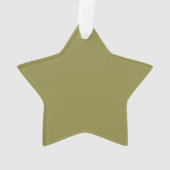 Moosgrün Ornament (Rückseite)