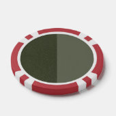 Moosgrüner Poker-Chip teilen Pokerchips (Einzeln)
