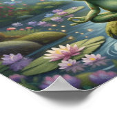 MoosgrünerFrosch Poster (Ecke)