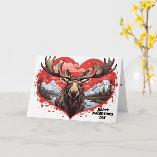 Moosherz-förmiger Hintergrund Karte (Gelbe Blume)