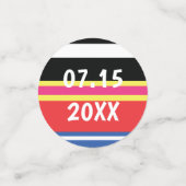 Moosicians Birthday Party Konfetti (Klein Vorderseite)