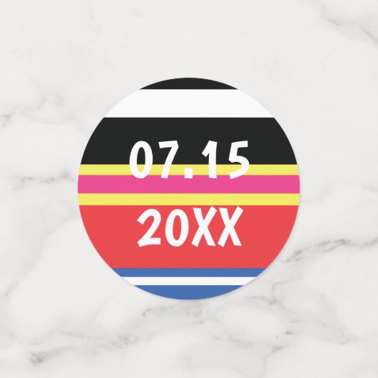 Moosicians Birthday Party Konfetti (Klein Vorderseite)