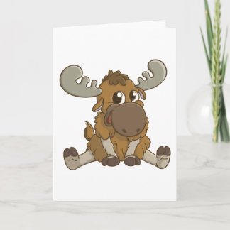 Moosie Greeting Card Karte