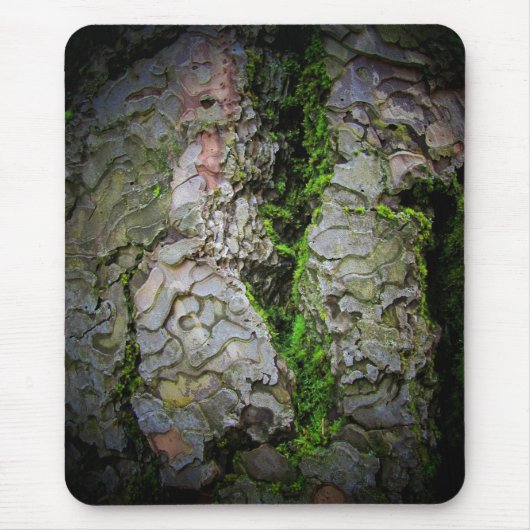 Moosige Rinde von djoneill Mousepad (Vorne)