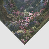 Moosiger Baum Bogen Verzauberte Waldtal Decoupage Seidenpapier (Ausschnitt)