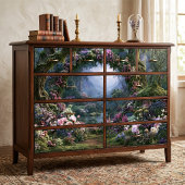 Moosiger Baum Bogen Verzauberte Waldtal Decoupage Seidenpapier