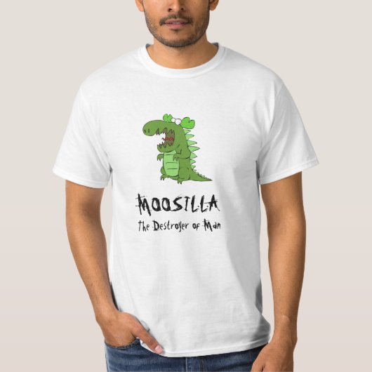 MOOSILLA der Zerstörer des Mannes T-Shirt (Vorderseite)