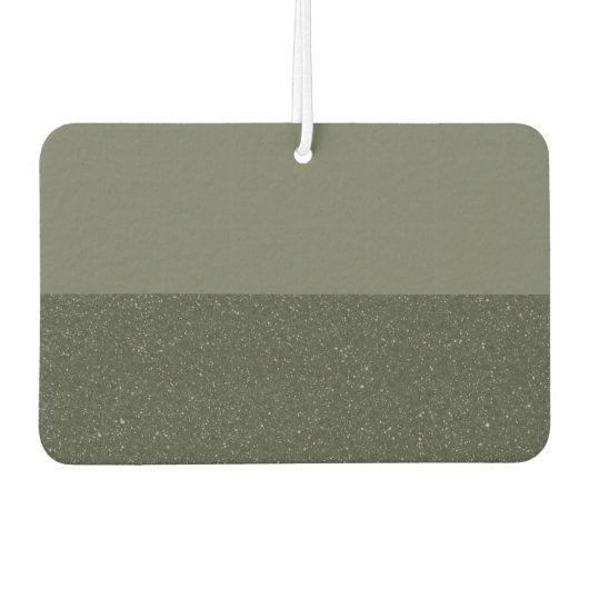 Moosluftkühler am unteren Glitzer - individuell ei Autolufterfrischer (Vorderseite)