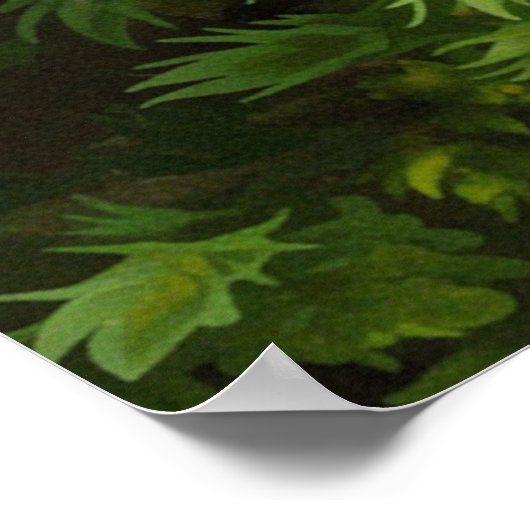 Moosmotiv Poster (Ecke)