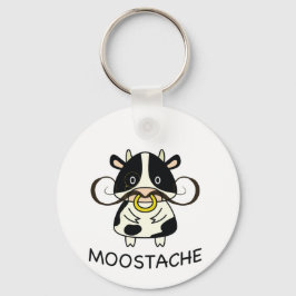 Moostache Schlüsselanhänger